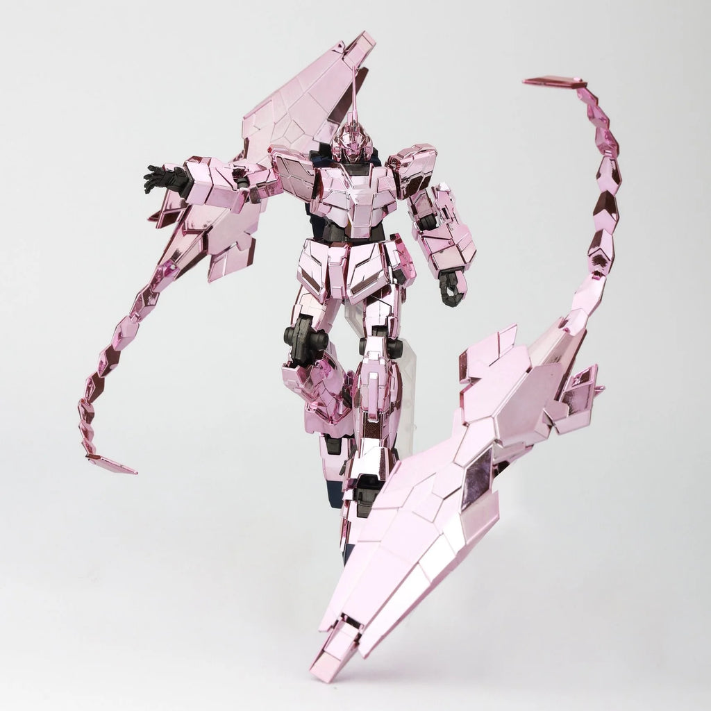 New Xd Electroplated Fire Phoenix Unicorn No.3 Hg 1/144 Assemble The Model Children Toy Action Figures Decorative Gifts