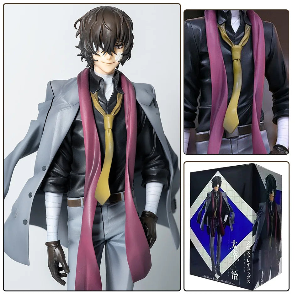 Anime Bungo Stray Dogs Nakahara Chuya Figur Dazai Osamu Actionfiguren Noodles Press Modell PVC Sammlerspielzeug Geburtstagsgeschenke