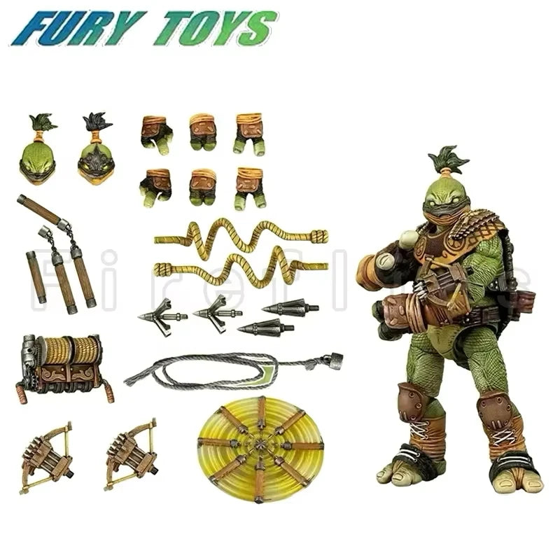 1/12 5inches Fury Toys Action Figure Wave 3 Rage Samurai Force Summer Anime Model