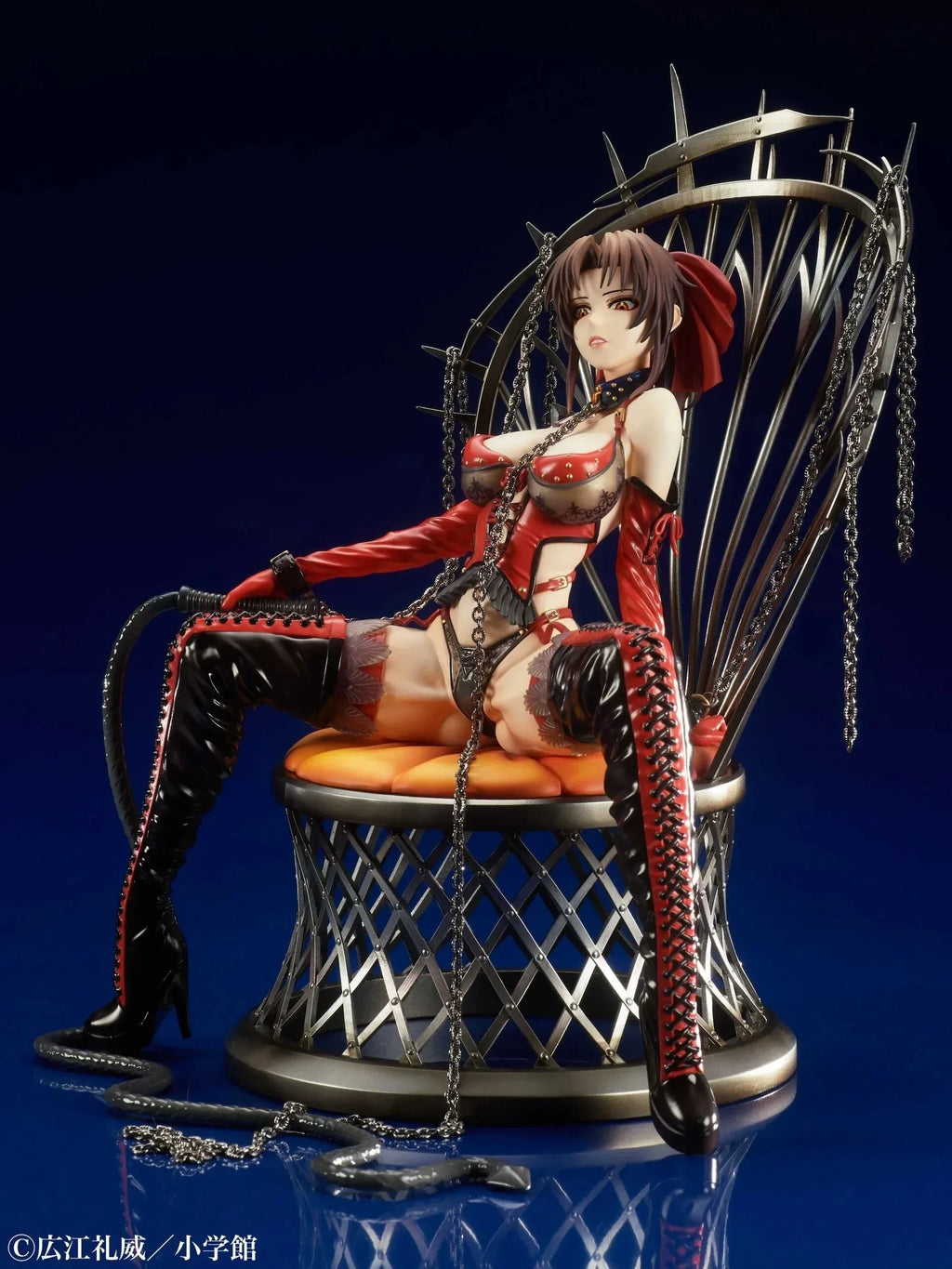 Genuine Medicos-e Black Lagoon 20th Anniversary Revy Scarlet Queen Ver. 1/7 Scale Figure Original Statue [Bonus Available]