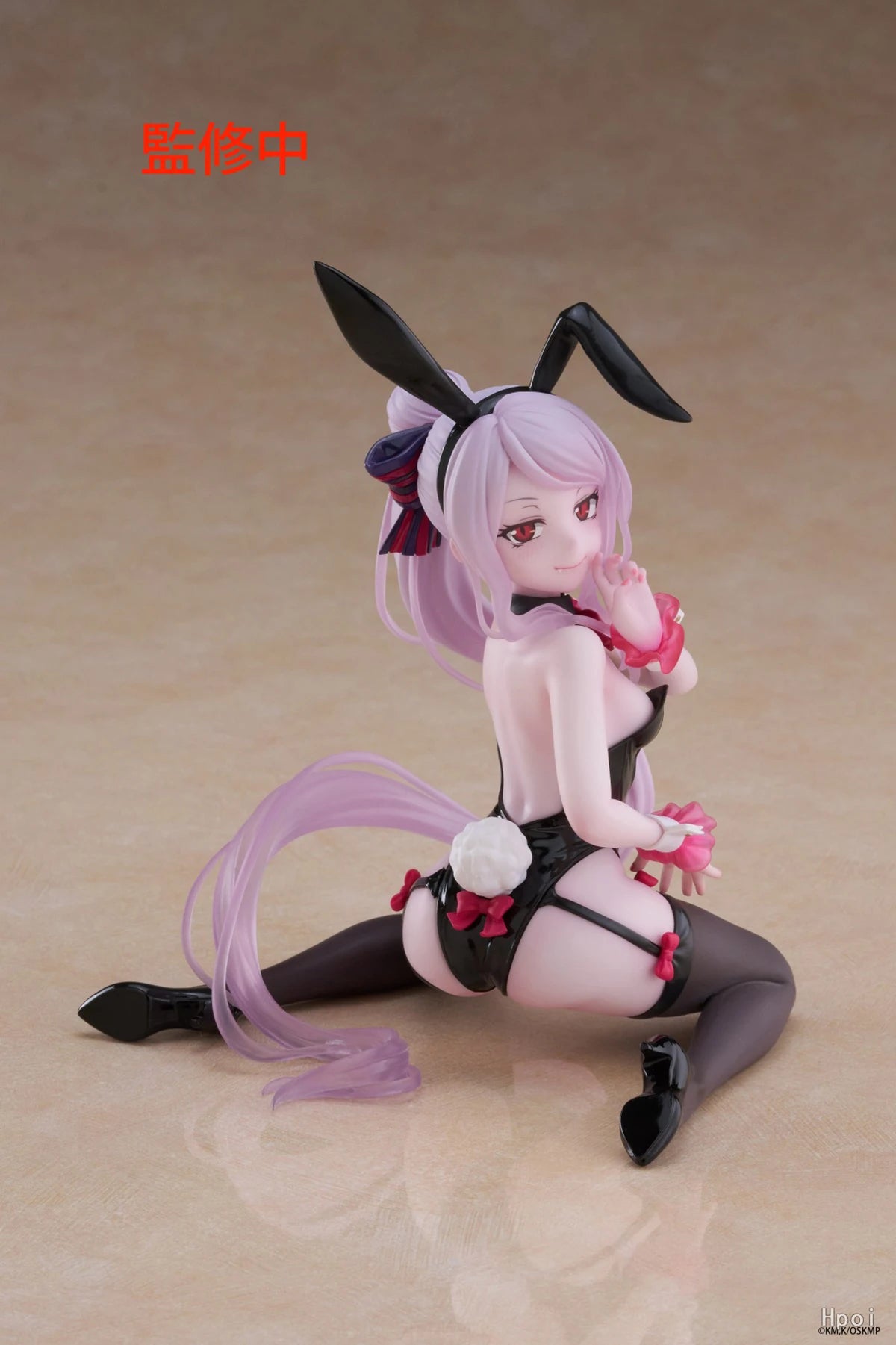 Original Genuine Taito Prepainted Desktop Cute Overlord Shalltear Bloodfallen Bunny Ver. H=130mm Anime Model Figure Decoration