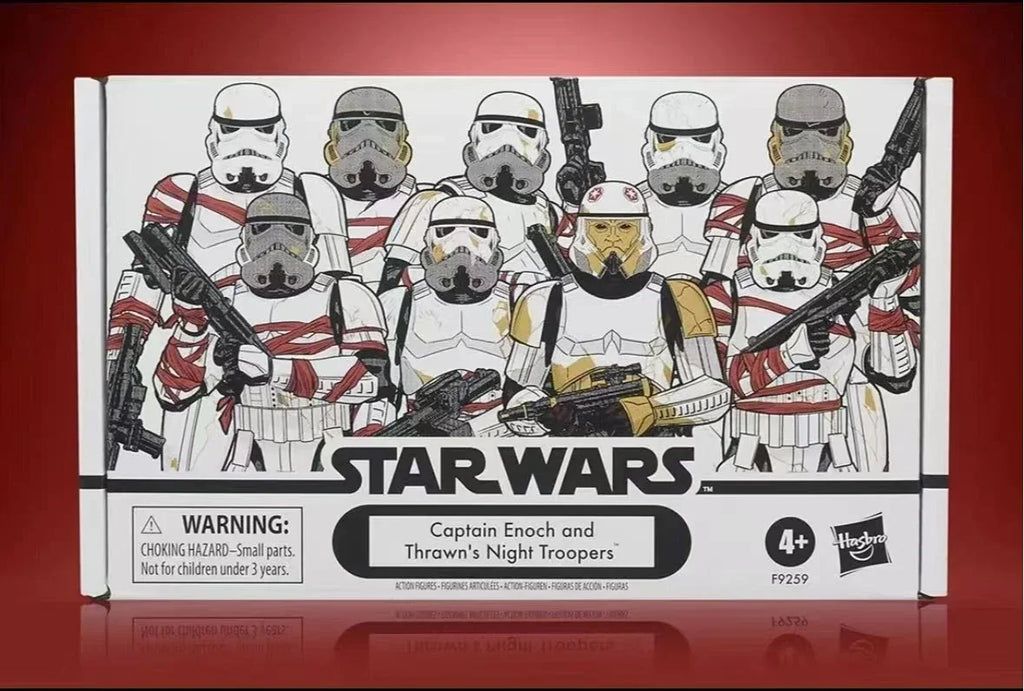 Hasbro Star Wars 375 Moving TVC Captain Enoch Night Commando 4-player American TV Series Ahsoka