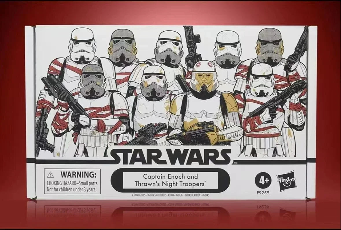 Hasbro Star Wars 375 Moving TVC Captain Enoch Night Commando 4-player American TV Series Ahsoka