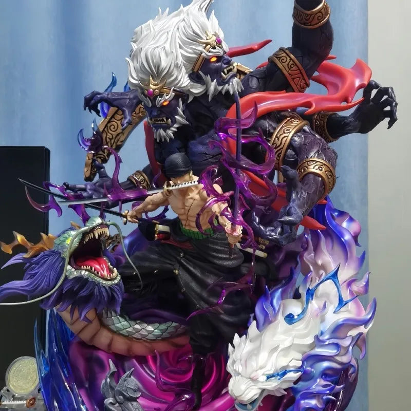 One Piece Roronoa Zoro Boy New Cartoon Anime Peripheral Character Statue Collection Figure Model Ornament Toy Birthday Gift