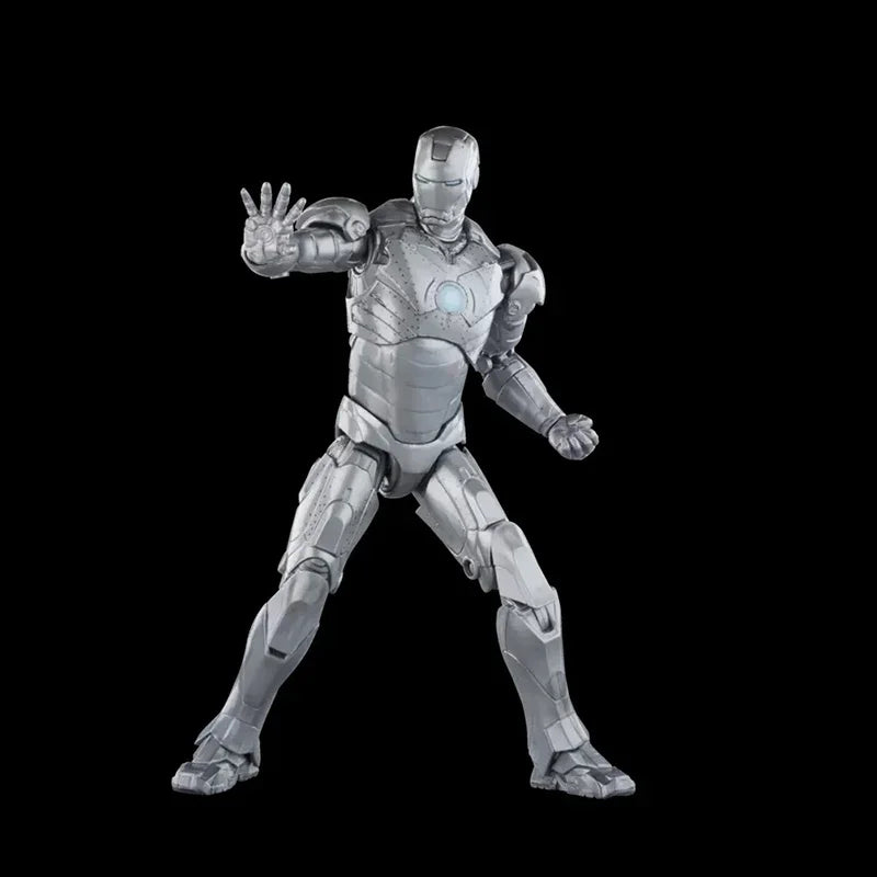 New Original Hasbro Marvel Legends Series The Infinity Saga Iron Man Mk II Action Figure Model Toy Birthday Gift Collection