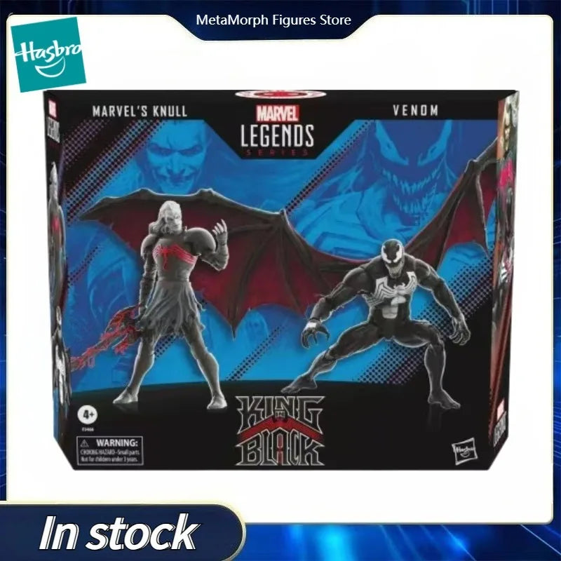 Original Hasbro Marvel Legends Series King in Black Knull & Venom-Wings Action Figures Toys Models Collection