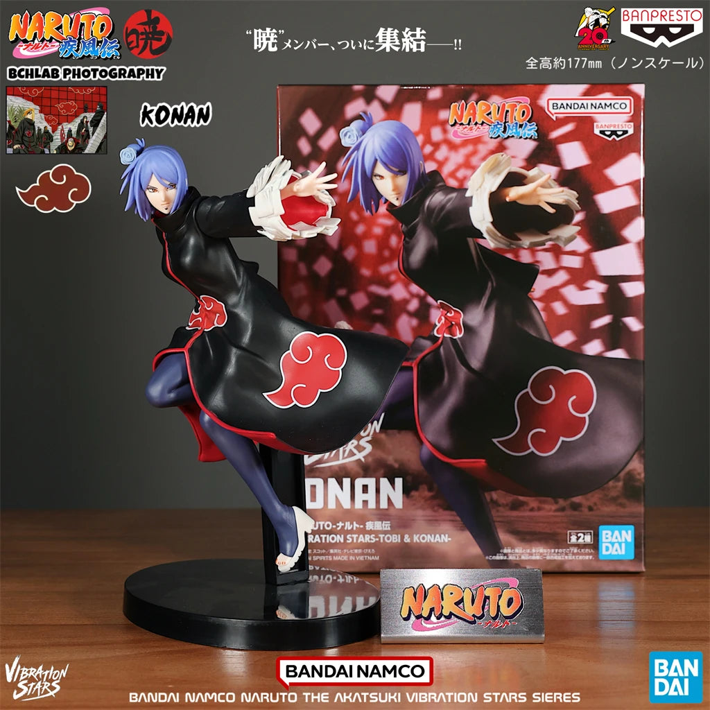 In Stock Bandai Naruto VS EFFECTREMESeries Akatsuki Itachi Deidara Payne Figurine Gift