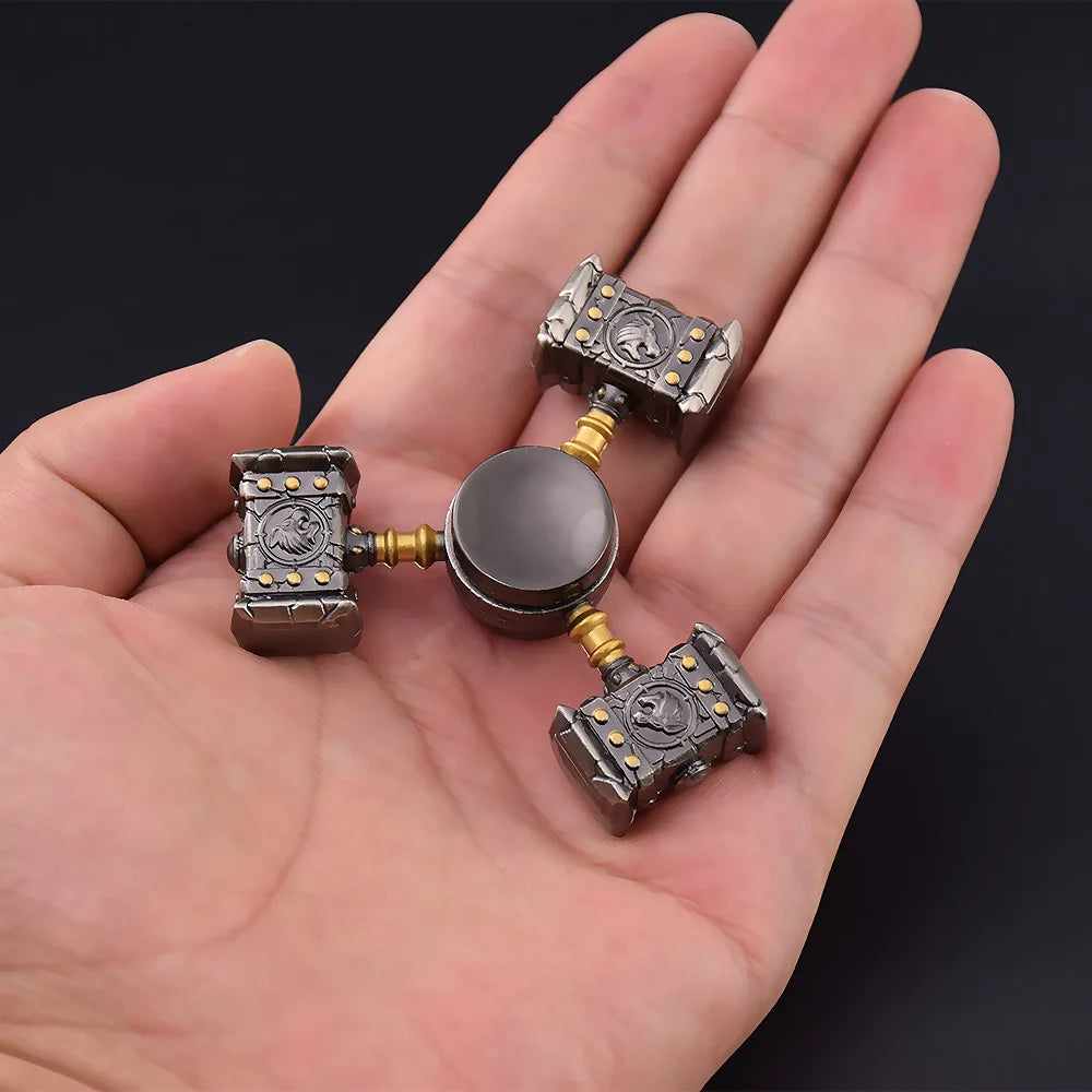 6 cm World of Warcraft Ogrim Doomhammer Legierung Schwerter Schild Spiel Schlüsselanhänger Waffe Modell Replik Katana Weihnachtsgeschenk für Toy Boy