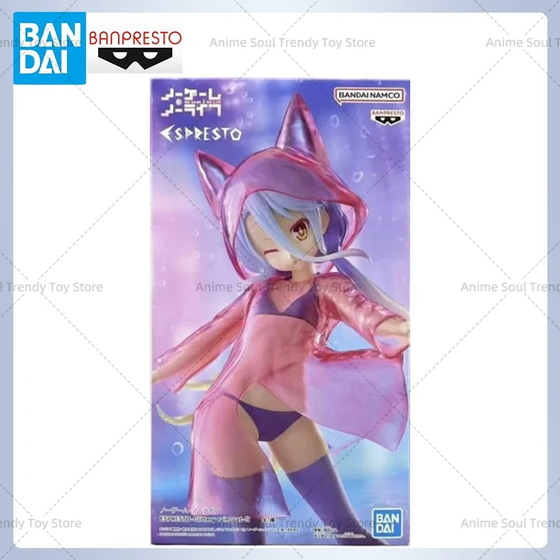 In Stock BANDAI NAMCO BANPRESTO Original Genuine NO GAME NO LIFE ESPRESTO from PVC 20cm Collector Figurine Toy Figure model gift