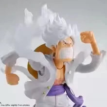 SHF One Piece Monkey D Luffy Gear 5 NIKA Anime PVC Action Figure Model Toys Gifts