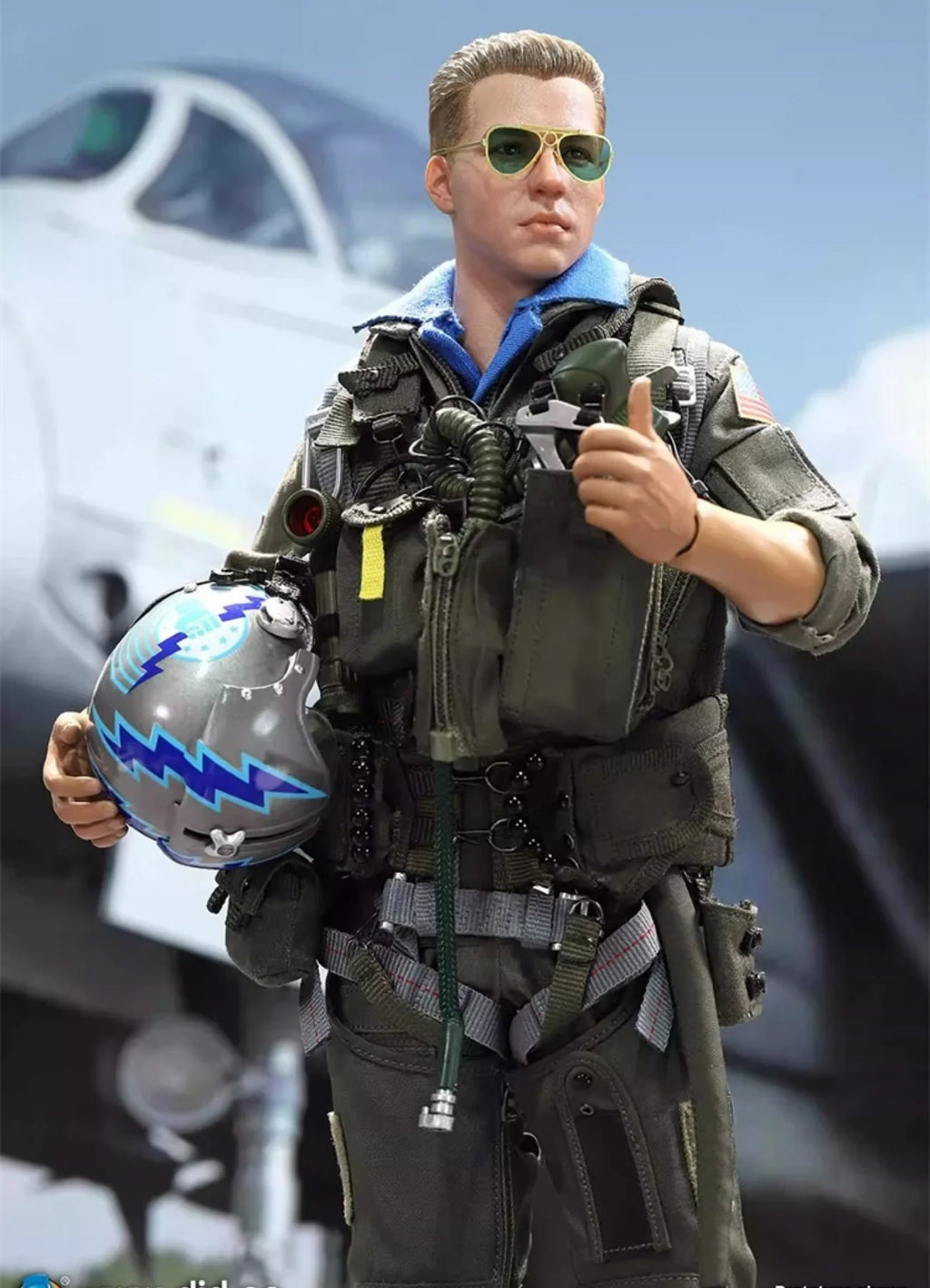 DID MA80182 1/6 U.S. F14 Pilot Tom Action Figure Model