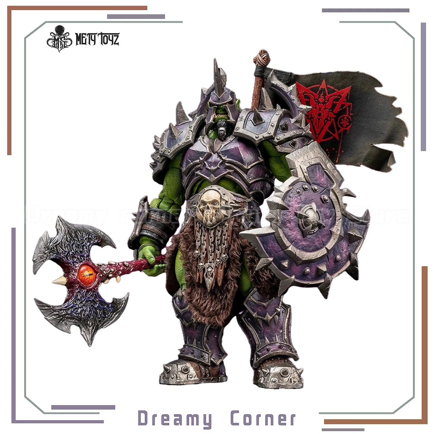 【In Stock】Original Mety Toyz 2024 Wf Limited Warlord Orc Action Figure Collection Toy Model