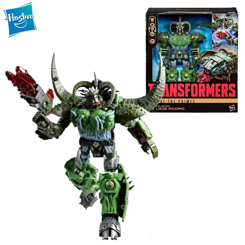 New Original Hasbro Transformers Age of The Primes The Thirteen Liege Maximo Action Figure Model Gift Toys