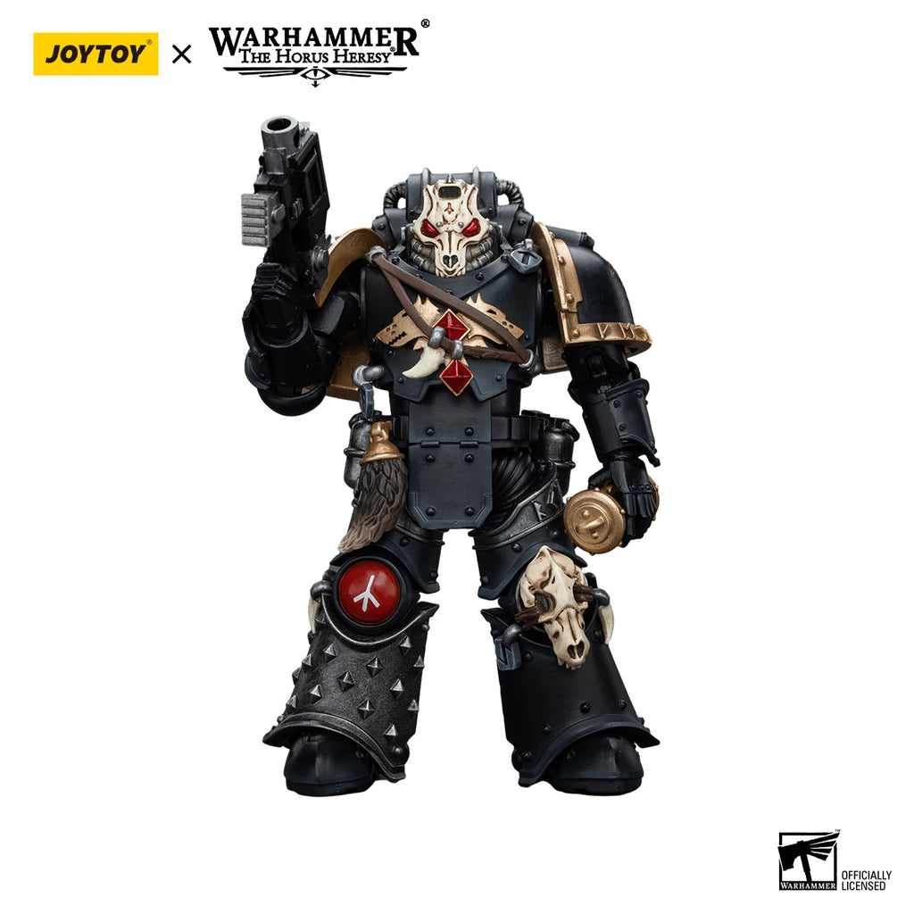[IN STOCK]JOYTOY Warhammer 30K The Horus Heresy 1/18 Action Figure Space Wolves Leman Russ Deathsworn Pack Anime Model Toys Gift