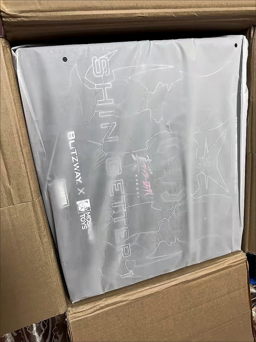 【without original box】In Stock BLITZWAY and MOSHOW MOSHOWTOYS 47240 Carbotix Shin Getter 1 Action Model Figure toys