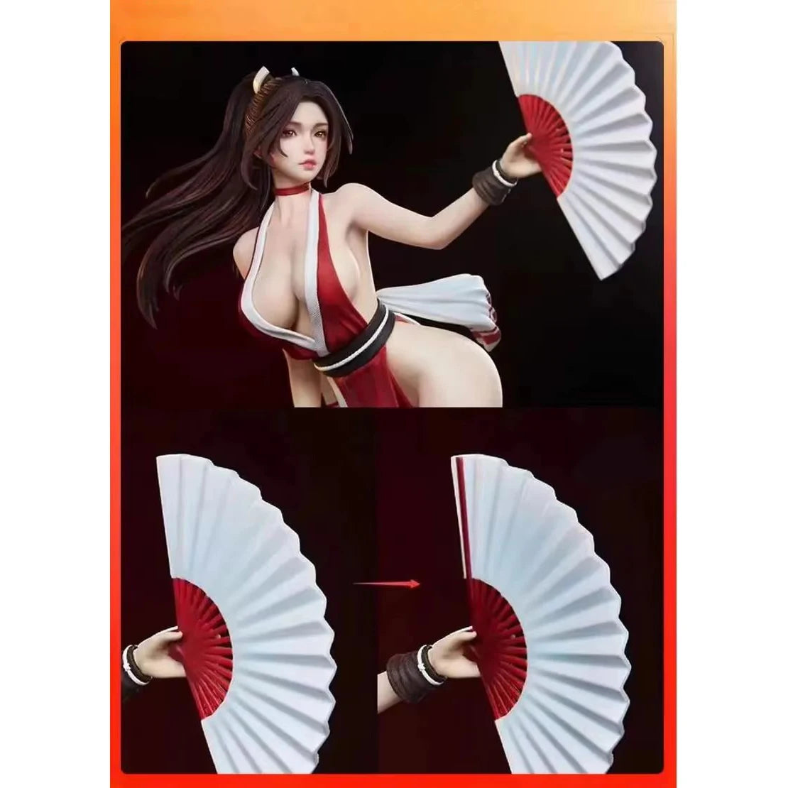 48cm Shiranui Mai 1/4 Girls Toys Japanese Anime Figures Pvc Action Figure Toy Game Model Doll