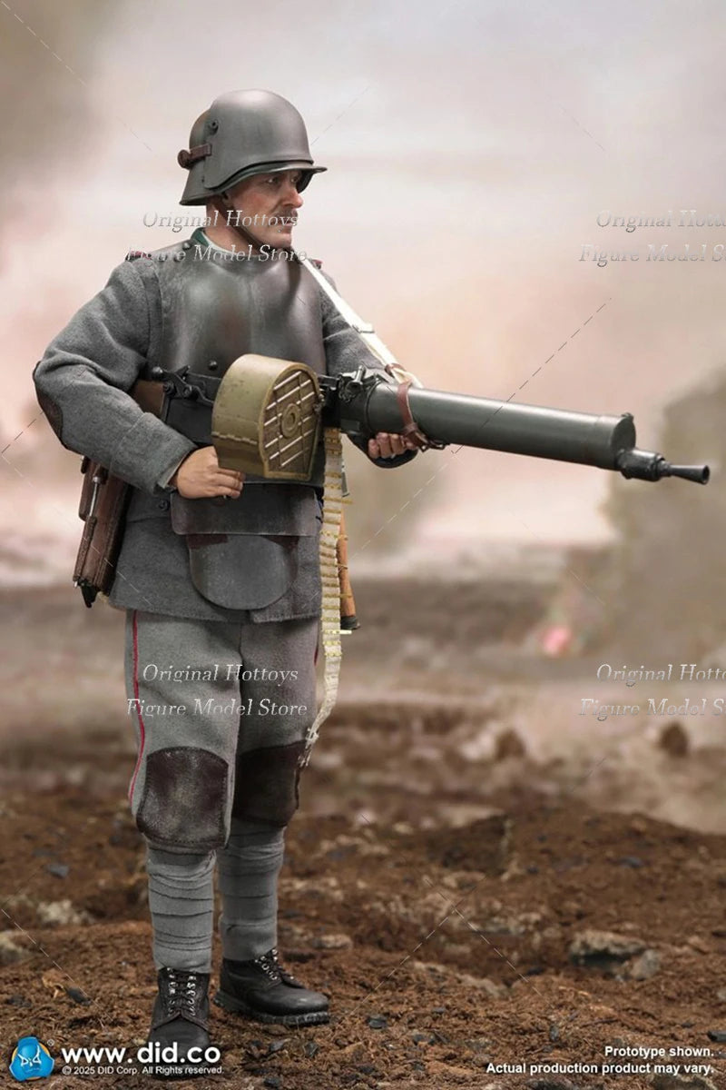 In Stock DID D11015 1/6 Scale Male Soldier Arthur MG08 Machine Gunner Full Set 12-inches Action Figure Model Doll Gifts