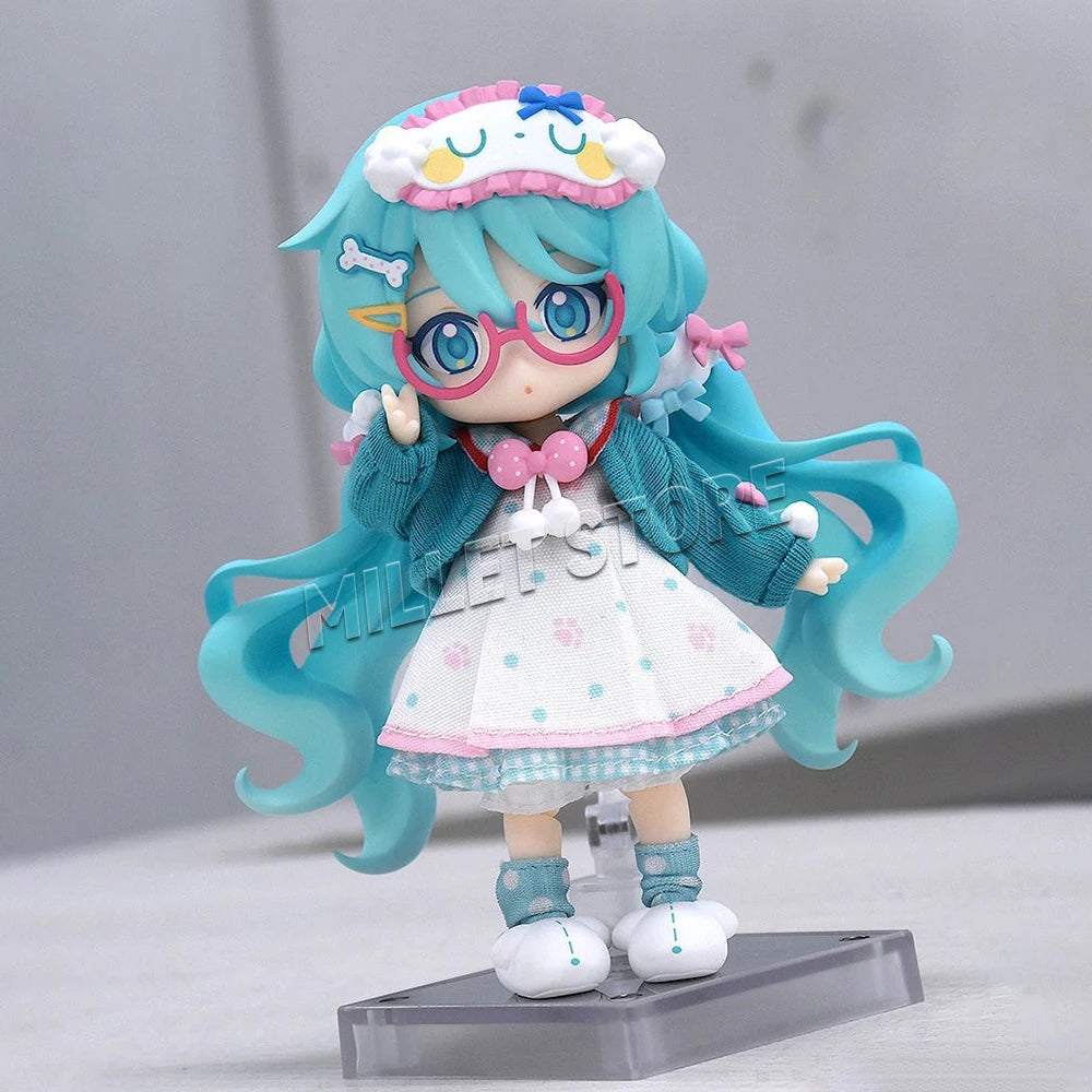 Original GSC Hatsune Miku 01 Doll Vocal Series PVC Loungewear Outfit Ve  Anime Figure Model Collection Toy Gift