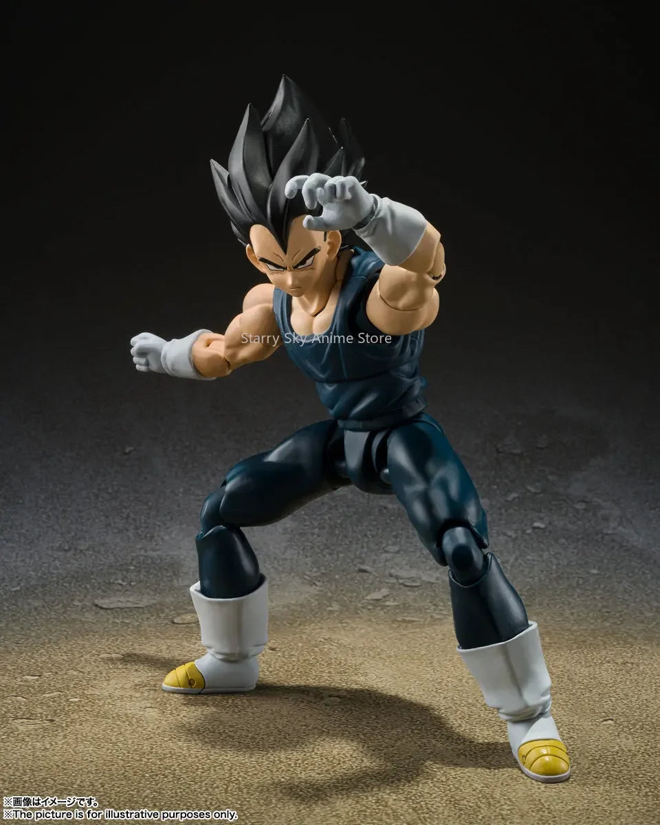 Original Dragon Ball SHF Vegete Vegeta Action Figure Toy Super Hero Sh Figures Figures Figura Model Collection 1/12