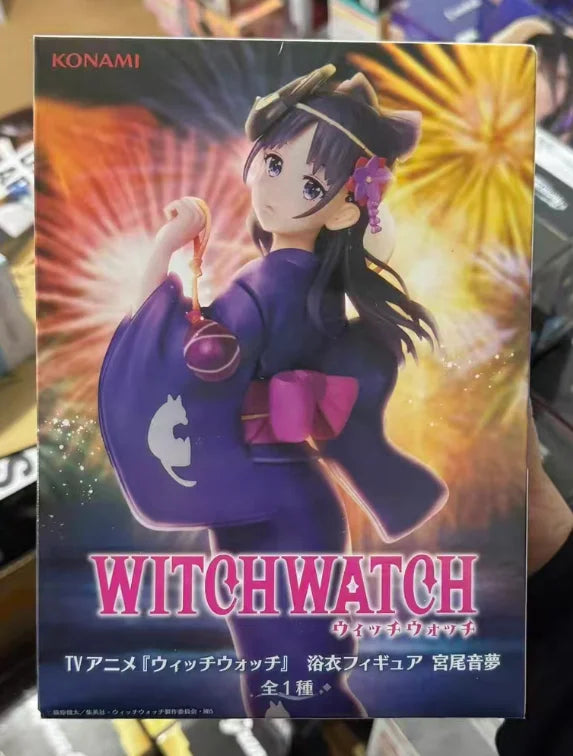 Genuine Witch Watch Nico Wakatsuki Nico Wakatsuki Yukata Pvc Collector Ornament Figure Model Toy Gift New and Unopened In Stock