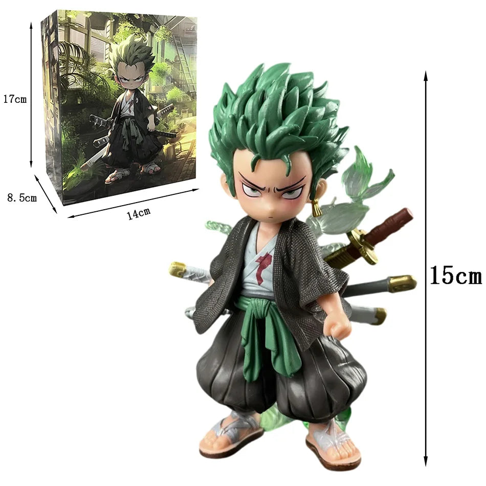 Zoro One Piece Figures Roronoa Zoro Action Figures PVC Anime Figurine Model Collection Ornamen Toys Birthday Gifts