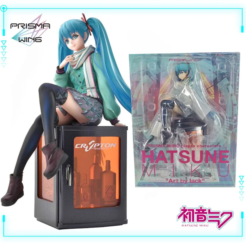 Prisma Wing Original Genuine Piapro Characters Hatsune Miku PWPCL-01P 1/7 Prime 1 Studio Art By Lack 19cm Model Toy Figures Gift