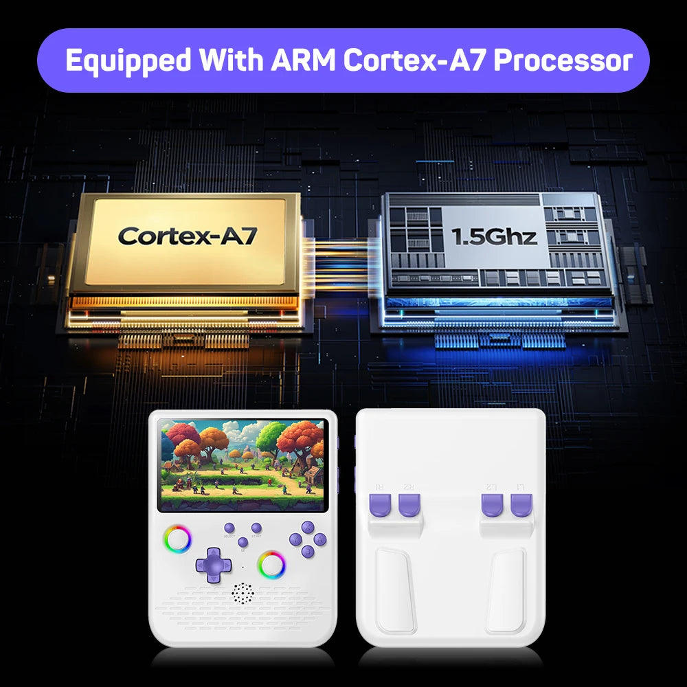 H5 Retro Games Console 4000mAh 5-inch IPS Screen Video Game Console 15000 Games Portable Game Player Supports 34 Simulator