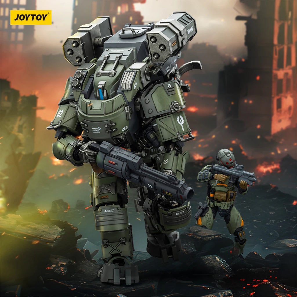 JOYTOY Dark Source 1/25 Action Figure APOC Series Bedrock Mecha Anime figures Toys