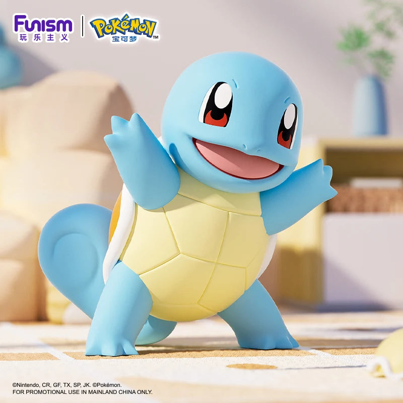 Funism Large Size Pokemon Action Figure Set - Charmander Squirtle Bulbasaur Gengar Anime Collectible Toys Gift For Fans