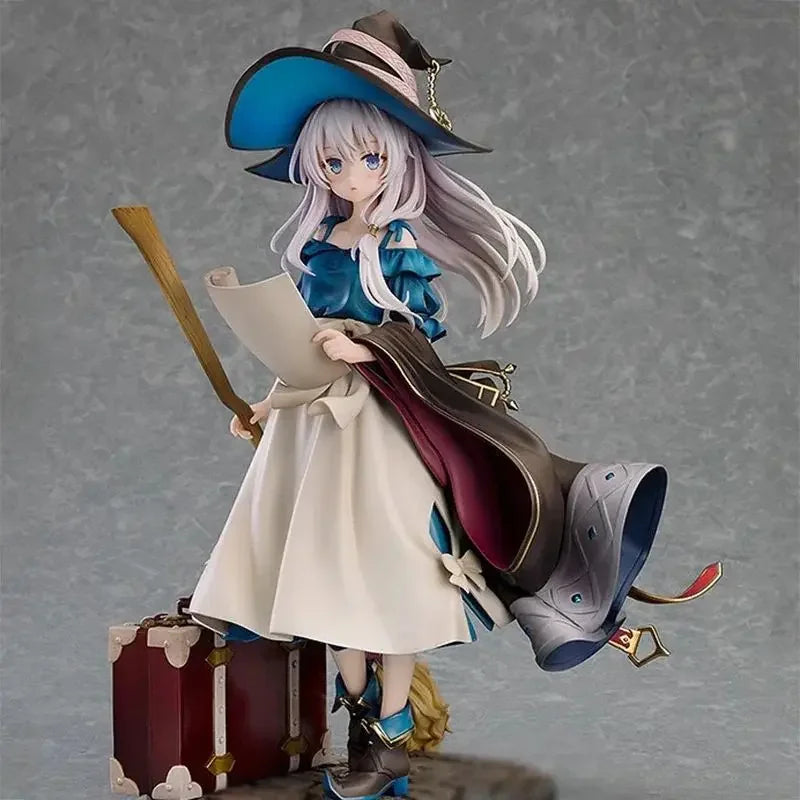 Elaina Anime Figure Wandering Witch Elaina Action Figurine The Firmament Of Early Summer Game Model Gk Collection Decor Toy Gift