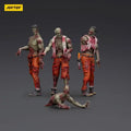 JOYTOY Dark Source Zombie Figure Dark Source Mechanic Team Action Figures Doll Decoration Gift Collection Original Model