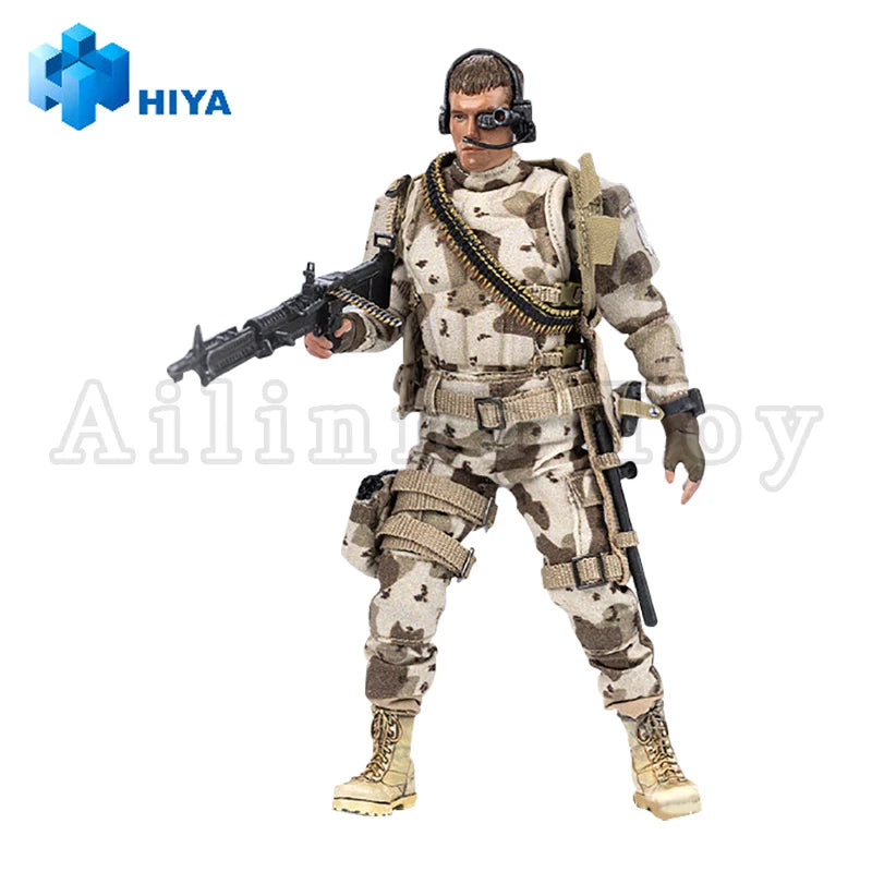 HIYA 1/12 6inch Action Figure Exquisite Super Series Universal Soldier Andrew Scott Anime For Gift