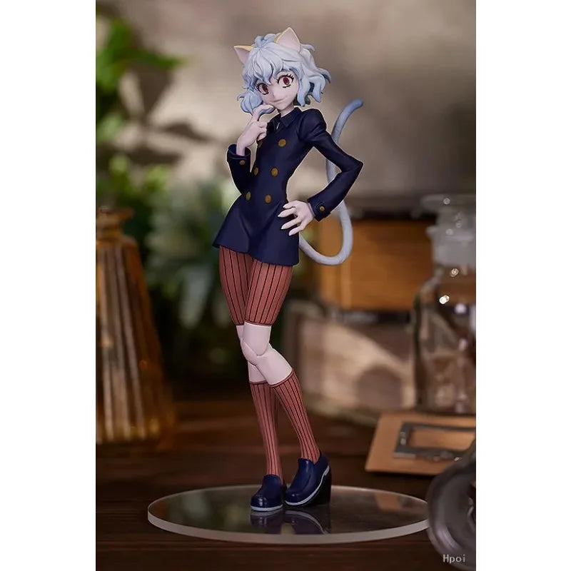 【In Stock】GSC POP UP PARADE 【HUNTER×HUNTER】Killua Zoldyck Pitou 、Neferpitou L Size Anime Games Collection,Figure