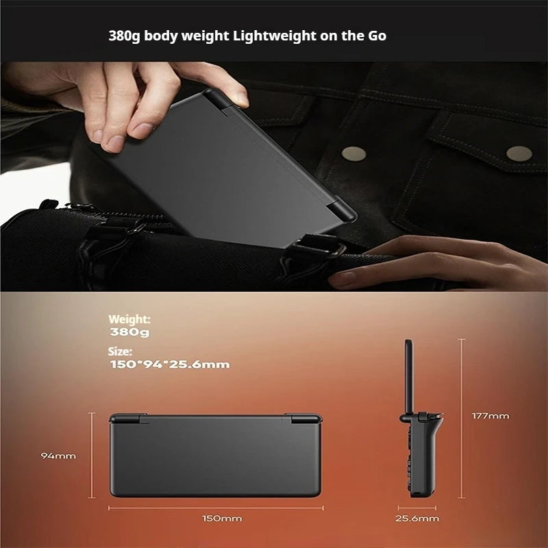 In Stock AYN Thor 6'' OLED Dual Screen Gaming Handheld Qualcomm Snapdragon CPU 6000mAh Battery Android13 Hall Stick Game Console