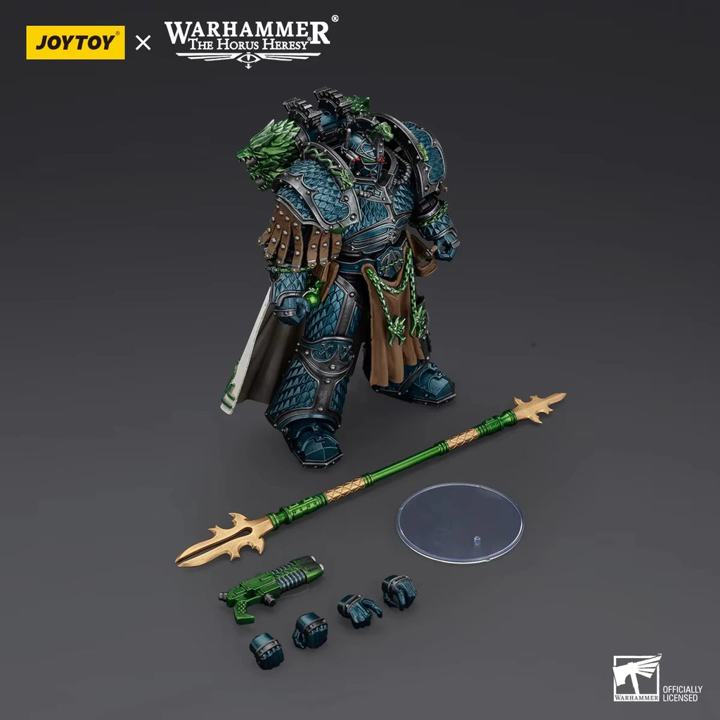 JOYTOY Warhammer 40K Alpha Legion Alpharius Alpharius 1/18 Action Figure Primarch Of The XXth Legion Anime Figures Toys Model