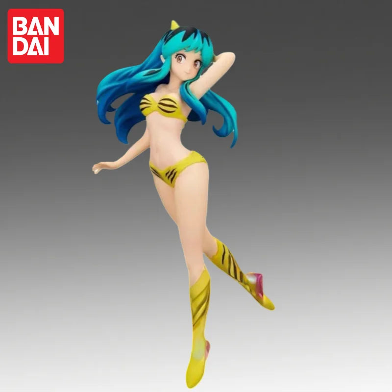 Auf Lager: Bandai Original Banpresto Urusei Yatsura Lamu Actionfigur, Modellpuppe, brandneu und originalverpackt, Anime-Charakter, Garage
