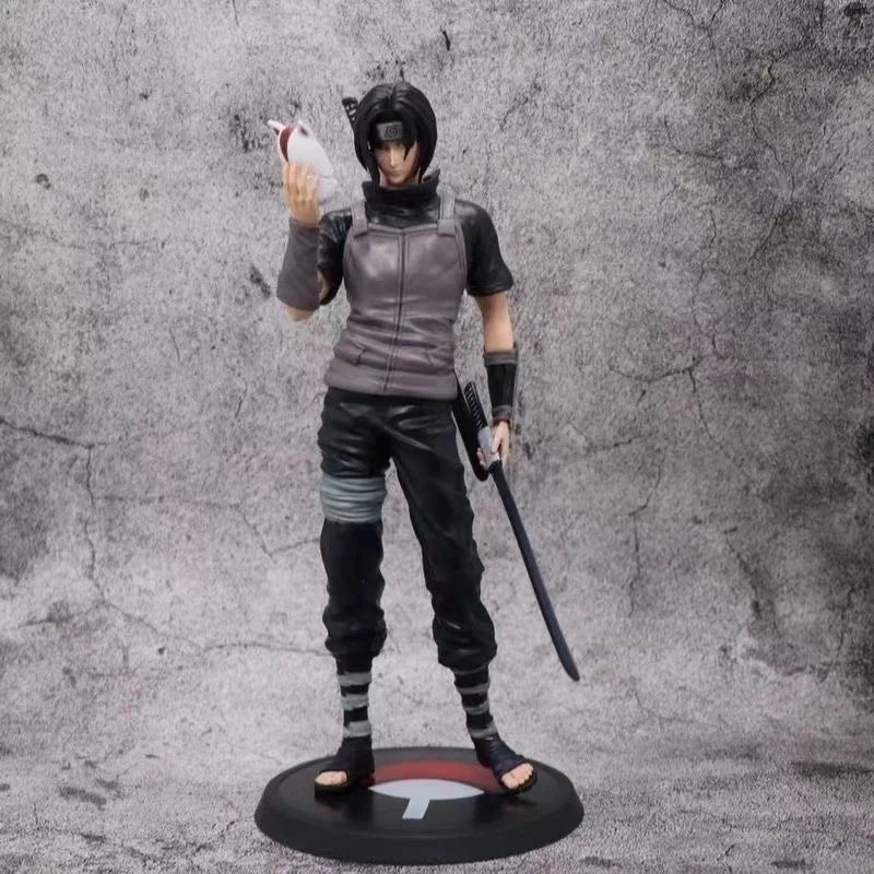29 cm große Naruto-Anime-Figur, Uchiha Itachi Actionfigur, Spielstatue, Sammlerstück, PVC-Puppe, Itachi-Modell, Spielzeug, Geschenk