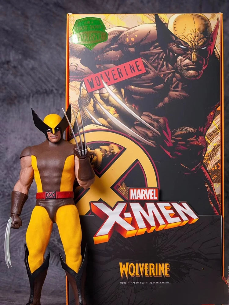 Original Hot Toys Hono Studio Hs01 Hs03 Wolverin 1/6 Movable Model Collection Toys Ht X-Men Comic Ver. Logan James Howlett