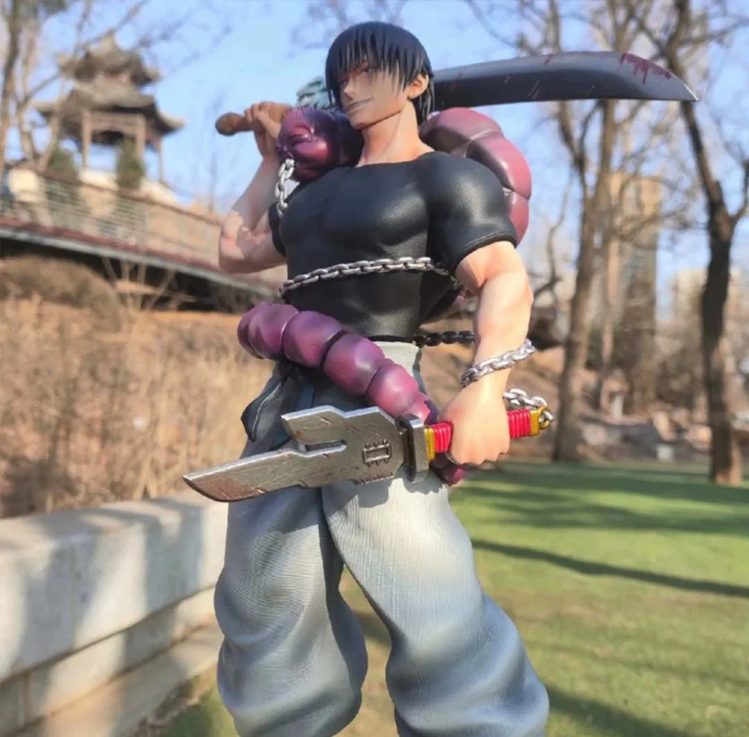 Anime JJK Figur Stärkster Krieger Toji Fushiguro Actionfiguren Sammlerpuppe Modell Fushiguro Toji Figur Geburtstagsgeschenke