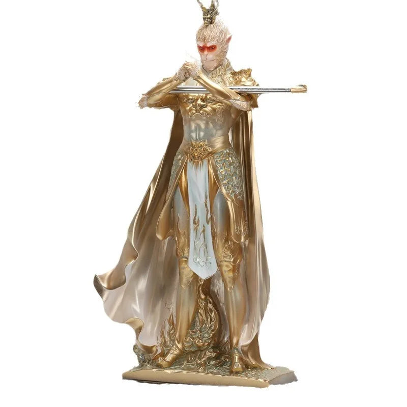 Battle Buddha Sun Wukong Art Deco Great Sage Living Room TV Cabinet for Home Decor Office or Housewarming Gift New Home