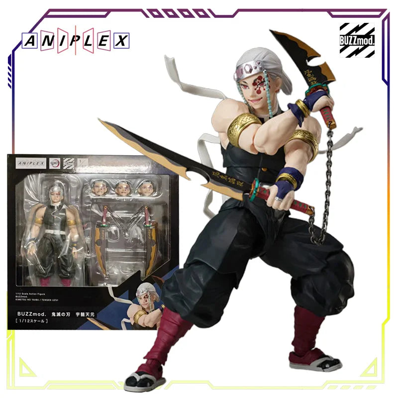 Aniplex+ Original BUZZmod Demon Slayer Blade Series Xiaowo Seat\ Tomioka Yoshiyuki Anime Action Figure Model Toys Gifts Fo Boys