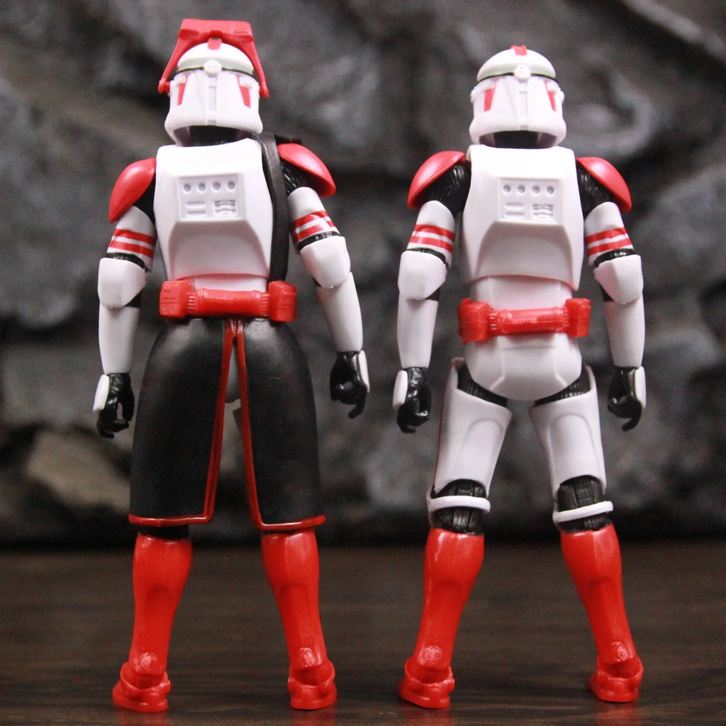 New Body - Star Wars Coruscant Guard Shock Trooper Combat Scout Squad Captain Leader 6" Action Figure The Bad Batch Clone Toys