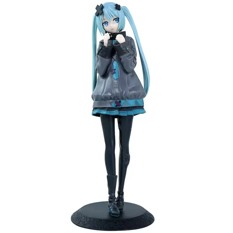 New In Stock Hatsune Miku In A World With Closed Windows Collectible Anime Action Kwaii Miku Figures Model Toys Christmas Gifts