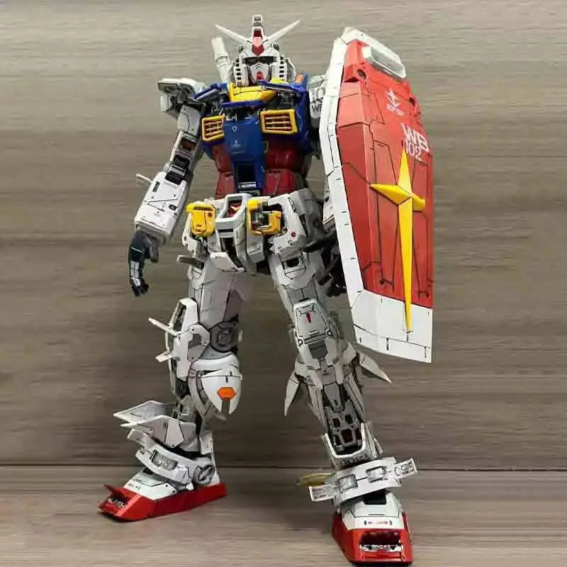 Yuanzu 2.0 Daban Pgu 1/60 Rx-78-2 Model Robot Mecha Assembly Model Action Figures Children'S Educational Toys Surprise Gift