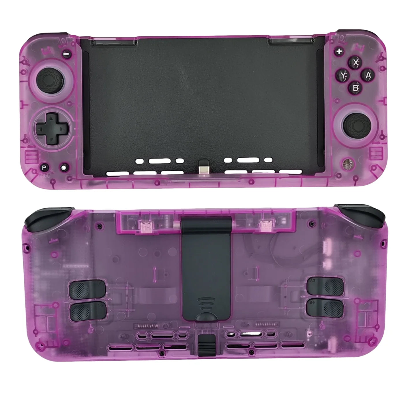 STORM WYRM Gaming Controller for Switch,Support Macro Programming,RGB Lighting ,Dual Vibration Motor & 6-axis Gyro JC115