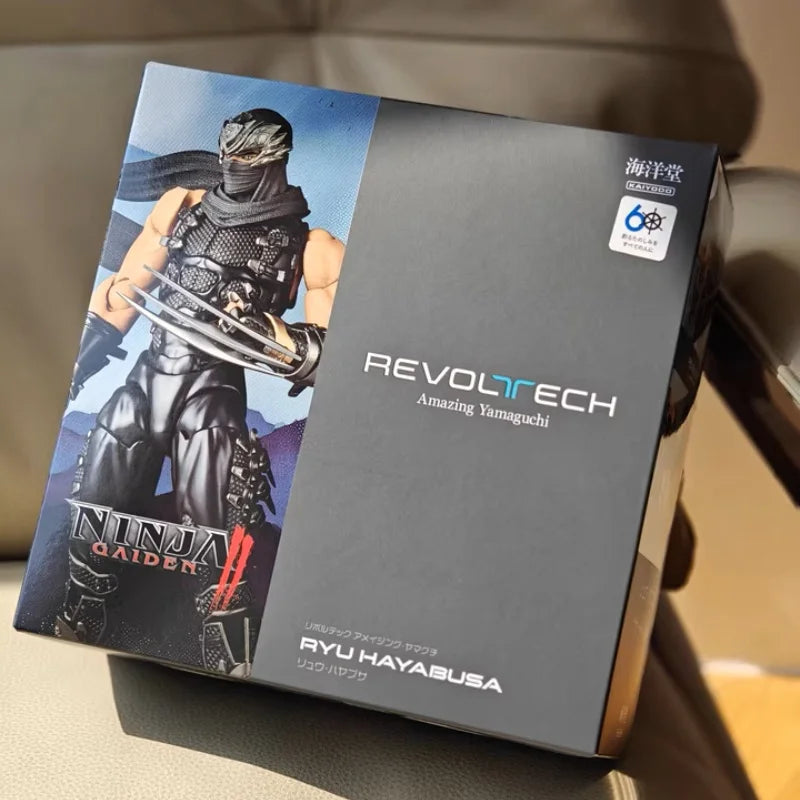 Genuine Kaiyodo Ninja Gaiden Ryu Hayabusa Yamaguchi Style Action Figure Movable Joint Toy Realistic PVC Figure Game Merch