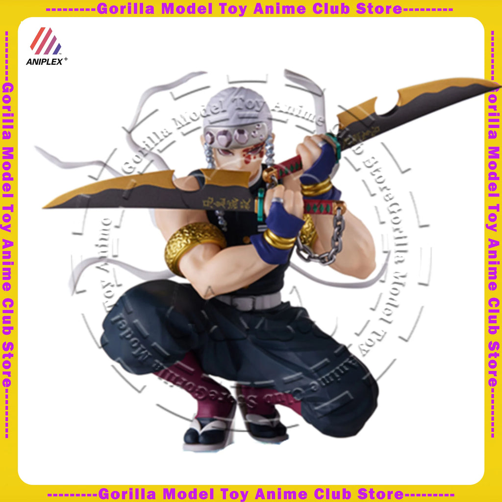 In Stock Original Genuine ANIPLEX+ ConoFig Uzui Tengen 120mm Figure Demon Slayer Action Model Statue Collectible Gift Anime Toy