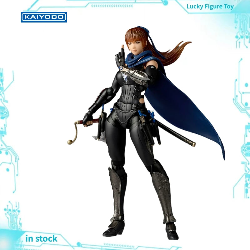 【Pre-sale】Kaiyodo Revoltech Ninja Gaiden 3: Razor's Edge Amazing Yamaguchi Kasumi Model Classic Anime Toys
