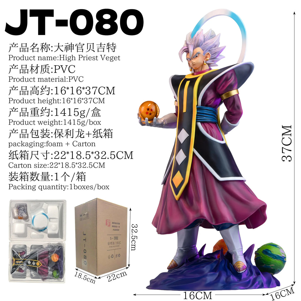 JT Statue Anime Dragon Ball Series Super Saiyan Goku Klin Trunks Figures Pvc Statue Collection Model Room Decoration Gift Toy