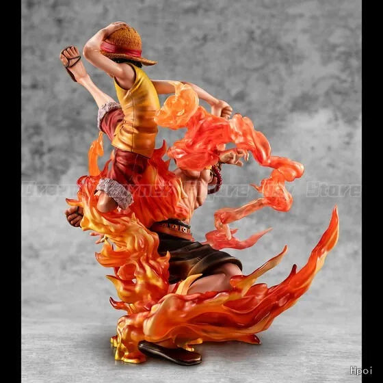 【In Stock】Original MegaHouse POP ONE PIECE Monkey D. Luffy PORTGAS.D.ACE Brotherhood 20th LIMITED Ver.